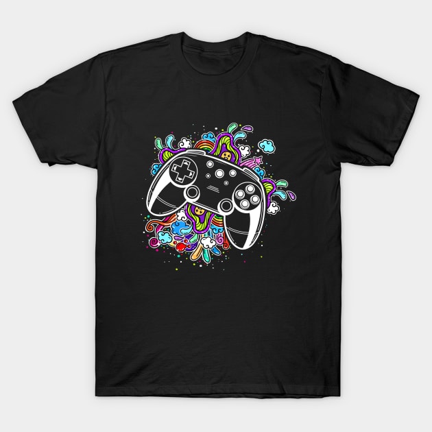 Colors of gaming T-Shirt by hyperactive